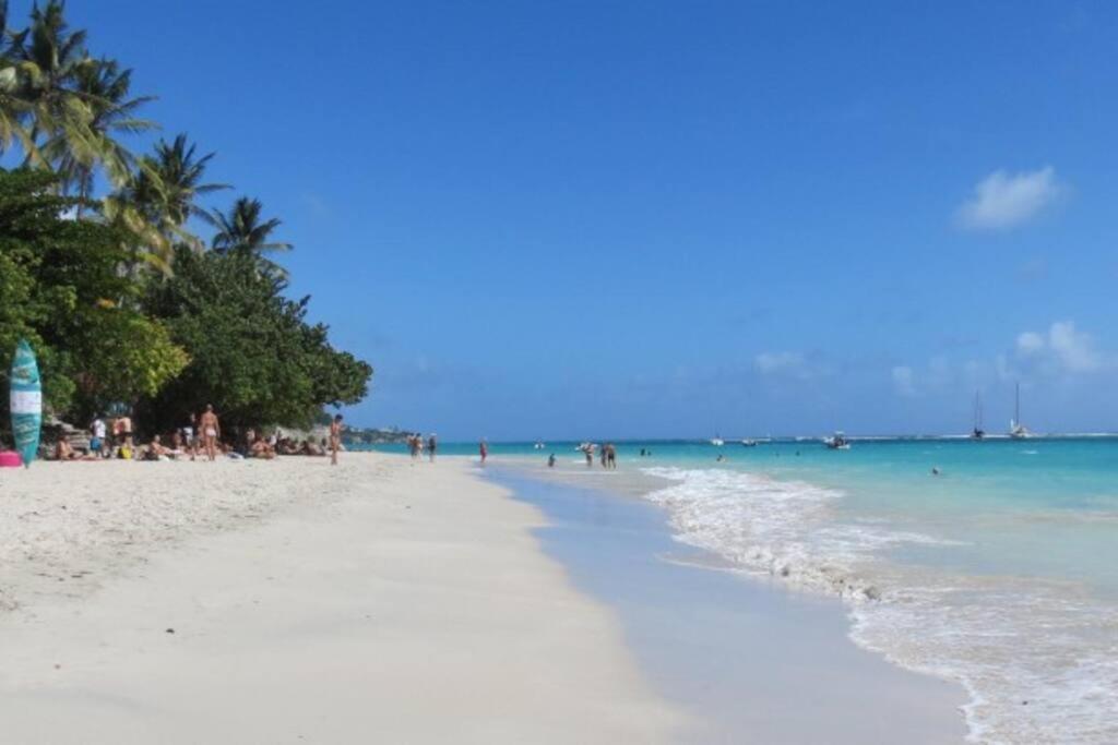 Appartement 500 Metres De La Plage A Gosier เลอโกซิเยร์ ภายนอก รูปภาพ